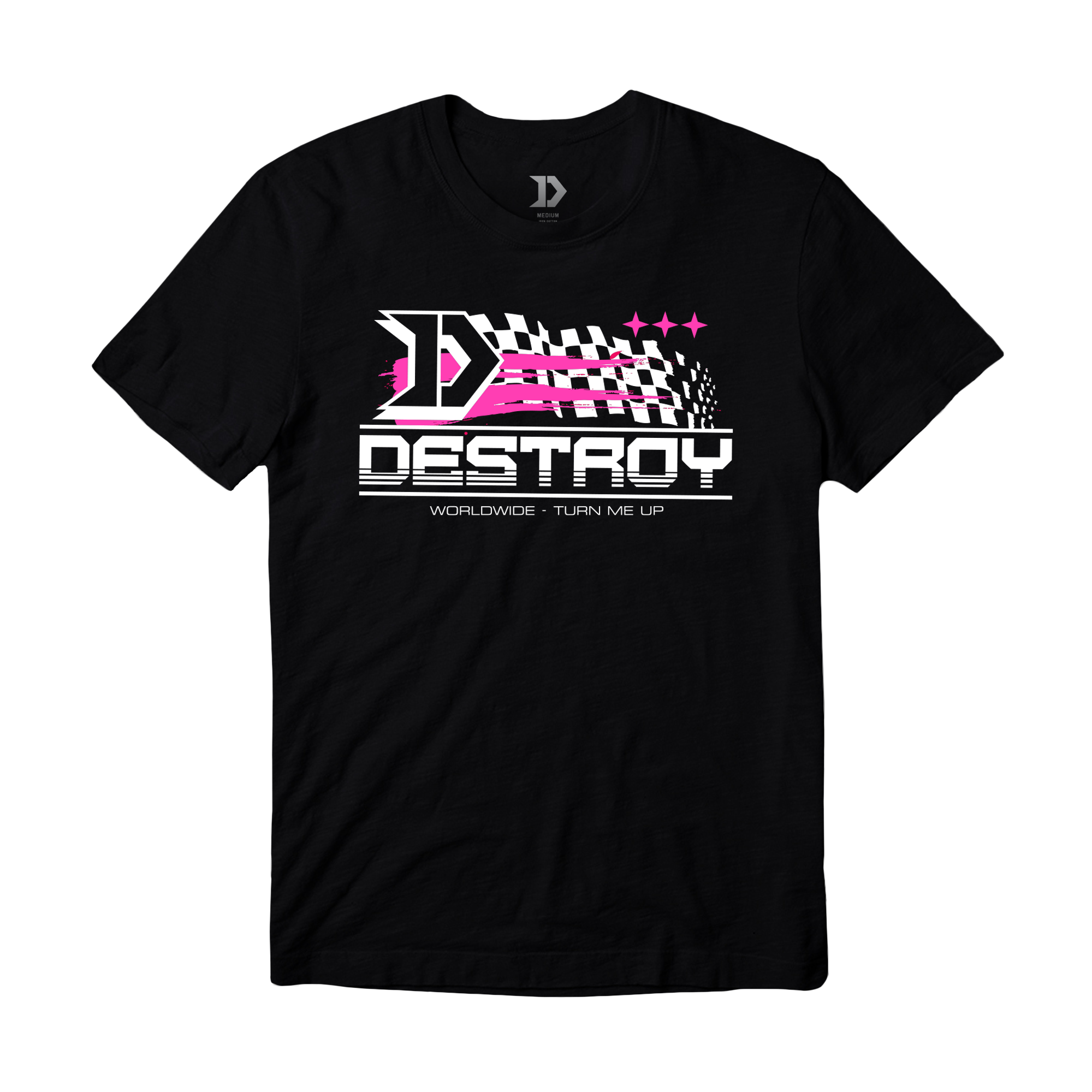 DESTROY® | RACING TEE (BLACK)